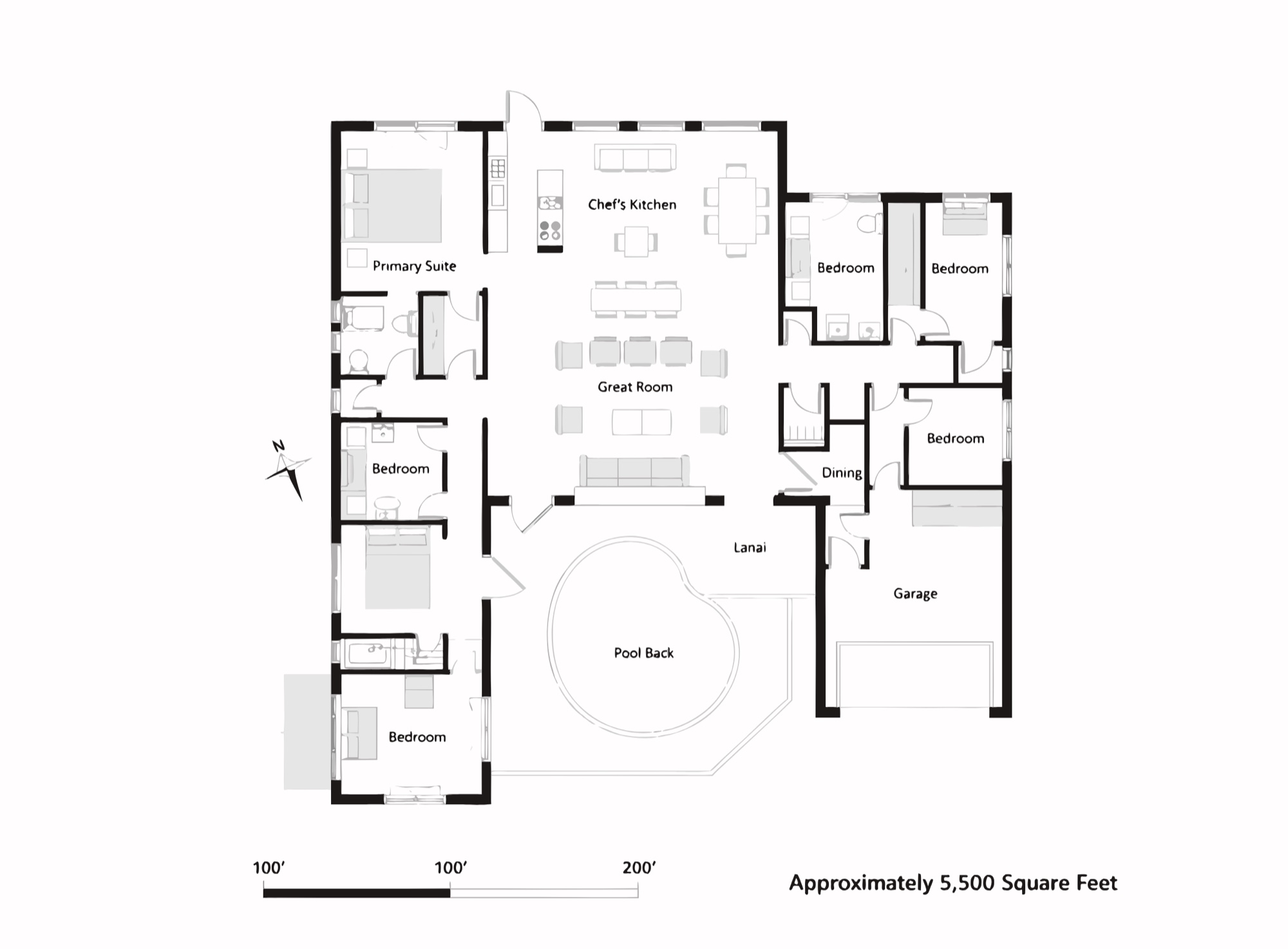 The Meridian Residences — sample floor plan